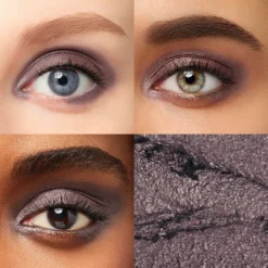 Eyeshadow 101 Crème-to-Powder Eyeshadow Stick Duo, Smoky Amethyst & Silver Moonlight Metallic -GlowNest Store Julep Eyeshadow101 ModelGrid SmokyAmethystShimmer Instagram JPG