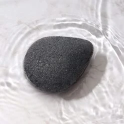 Charcoal Konjac Face Sponge Exfoliating Cleansing Tool -GlowNest Store Julep PDP KonjacSpongeCharcoal Lifestyle2 ECommerce JPG