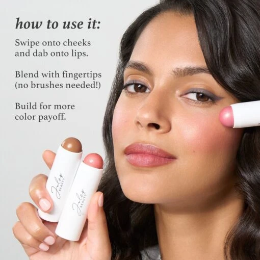 Skip The Brush2-in-1 Color Stick For Cheeks And Lips - Image 2