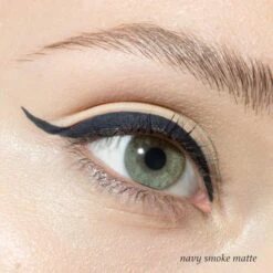 Navy Smoke When Pencil Met Gel All-Day Eyeliner -GlowNest Store Julep When Pencil Met Gel Navy Smoke Macro Shade Callout ECommerce JPG