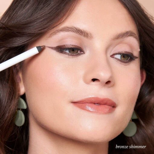 Bronze Shimmer When Pencil Met Gel All-Day Eyeliner - Image 3