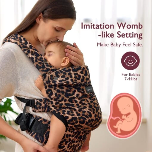 Ergonomic,Cozy And Lightweight - Baby Carrier Newborn To Toddler - Image 17
