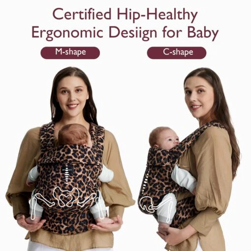 Ergonomic,Cozy And Lightweight - Baby Carrier Newborn To Toddler - Image 18
