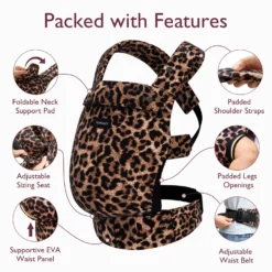 Baby Carrier Newborn To Toddler -Leopard Color -GlowNest Store Leopard 05 1 d80fc2cf dee8 4908 9c6c a0c964a13a26