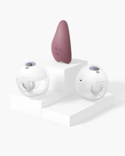 M5 Massager Bundle: Double M5 Wearable Breast Pump And One Breast Massager