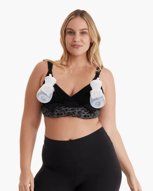 DEX - 4-in-1 Hands Free Seamless Stretch Fabric Pumping Bra-YN12 - Image 2