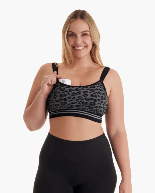 DEX - 4-in-1 Hands Free Seamless Stretch Fabric Pumping Bra-YN12
