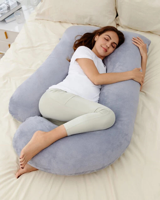 Huggable -U Shaped Maternity Body Pillow - Image 2
