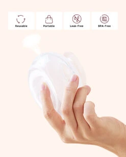 Reusable Milk Collector For Breastmilk -GlowNest Store ReusableMilkCollectorforBreastmilk 1