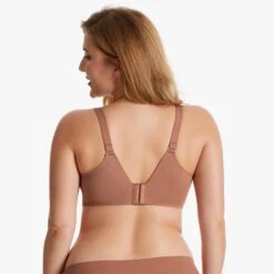 SMOOTH - Ultra Soft & Omni Maternity Nursing Bra-YN21 -GlowNest Store ShallowBrown 04