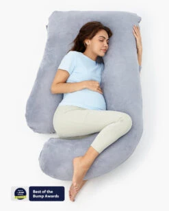 Huggable -U Shaped Maternity Body Pillow