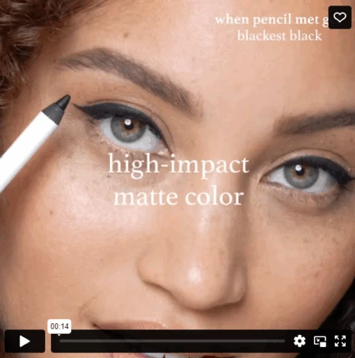 Chocolate Brown Shimmer When Pencil Met Gel All-Day Eyeliner - Image 4