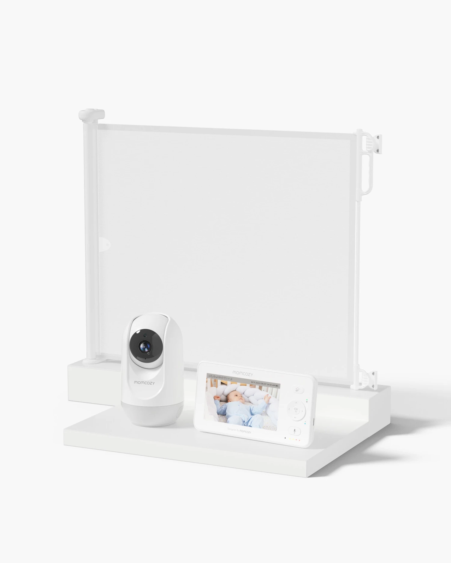 Bundle: 4.3" HD Baby Monitor And Single Retractable Baby Gate 1 Bundle: 4.3" HD Baby Monitor And Single Retractable Baby Gate