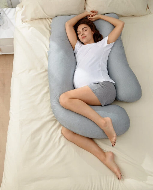 Huggable -U Shaped Maternity Body Pillow - Image 10