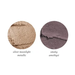 Eyeshadow 101 Crème-to-Powder Eyeshadow Stick Duo, Smoky Amethyst & Silver Moonlight Metallic -GlowNest Store output.auto 1